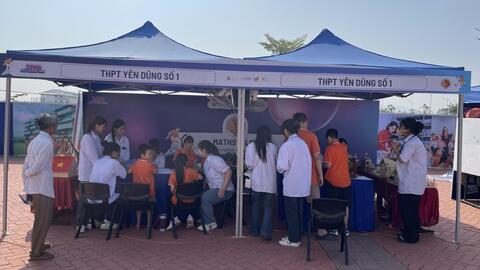 Thầy trò trường THPT Yên Dũng số 1 tham gia Ngày hội Toán học mở Bắc Giang năm 2024 (Math Open Day- MOD)